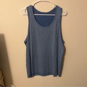 Lululemon | Large | Blue | Metal Vent Breathe Tank